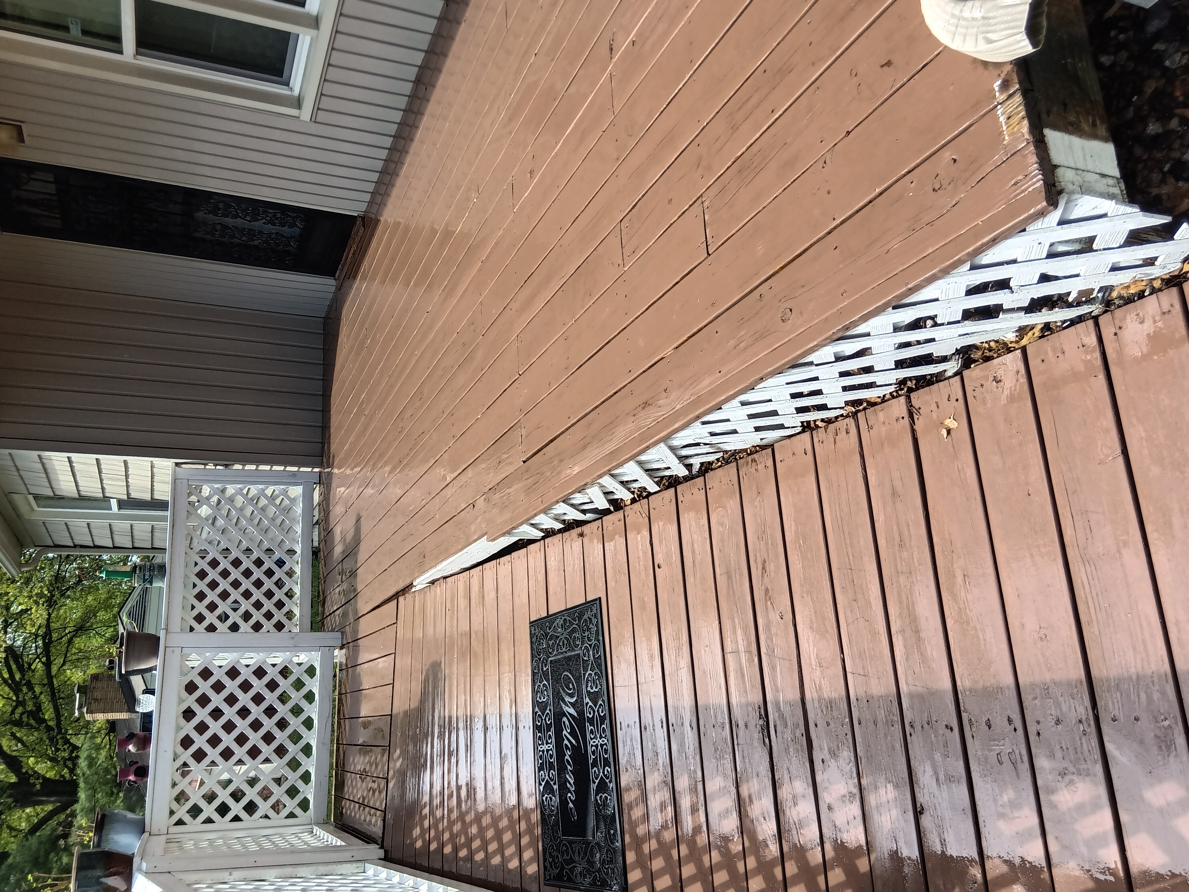 Deck cleaning, Kansas City, MO, Motes St